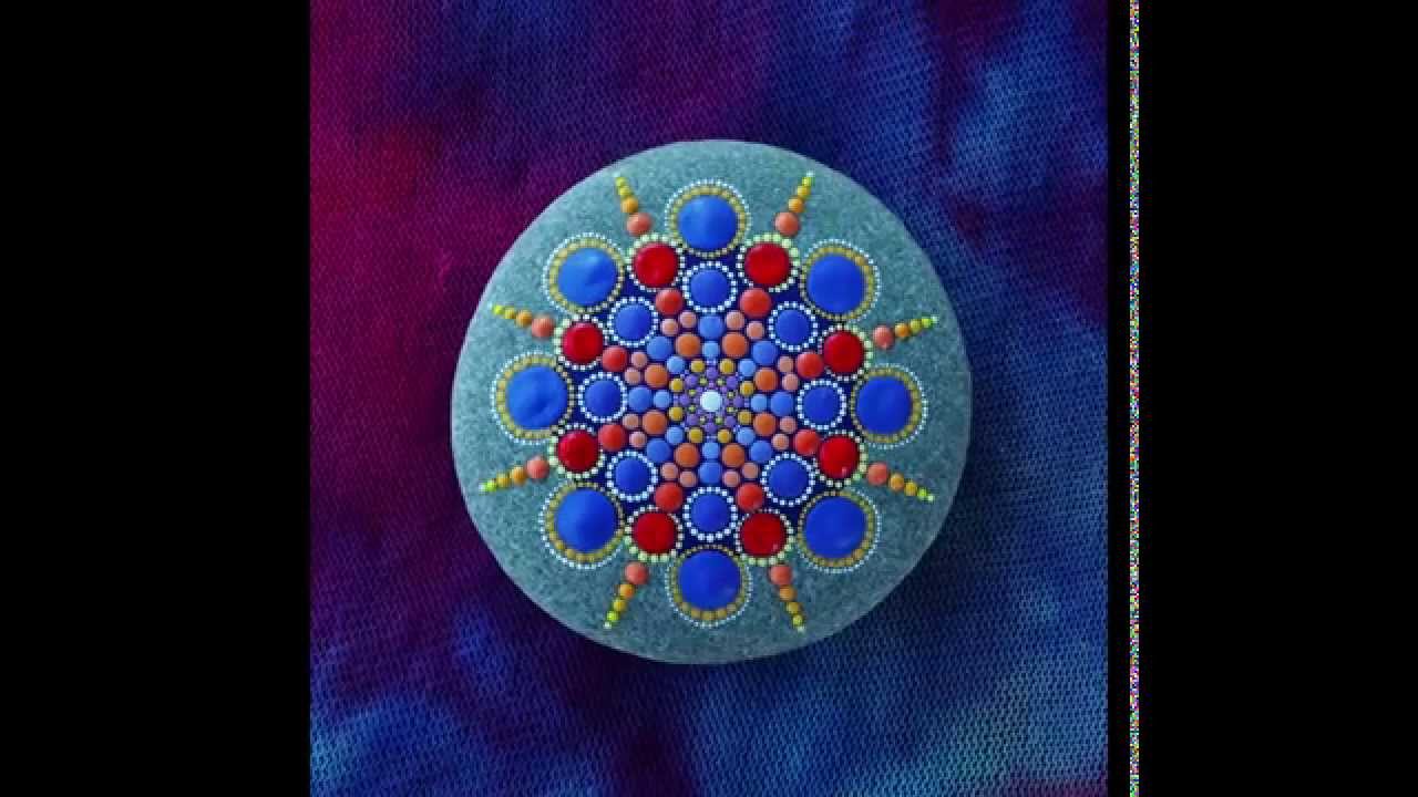 Elspeth McLean - Stop Motion Mandala Stone - YouTube