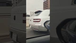 White Toyota Century Suv On The Tokyo C1 Loop