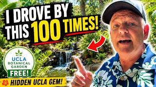 I Found a FREE Tropical Paradise Botanical Garden in the Middle of UCLA!