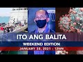 UNTV: Ito Ang Balita Weekend Edition | January 30, 2021 - 12nn