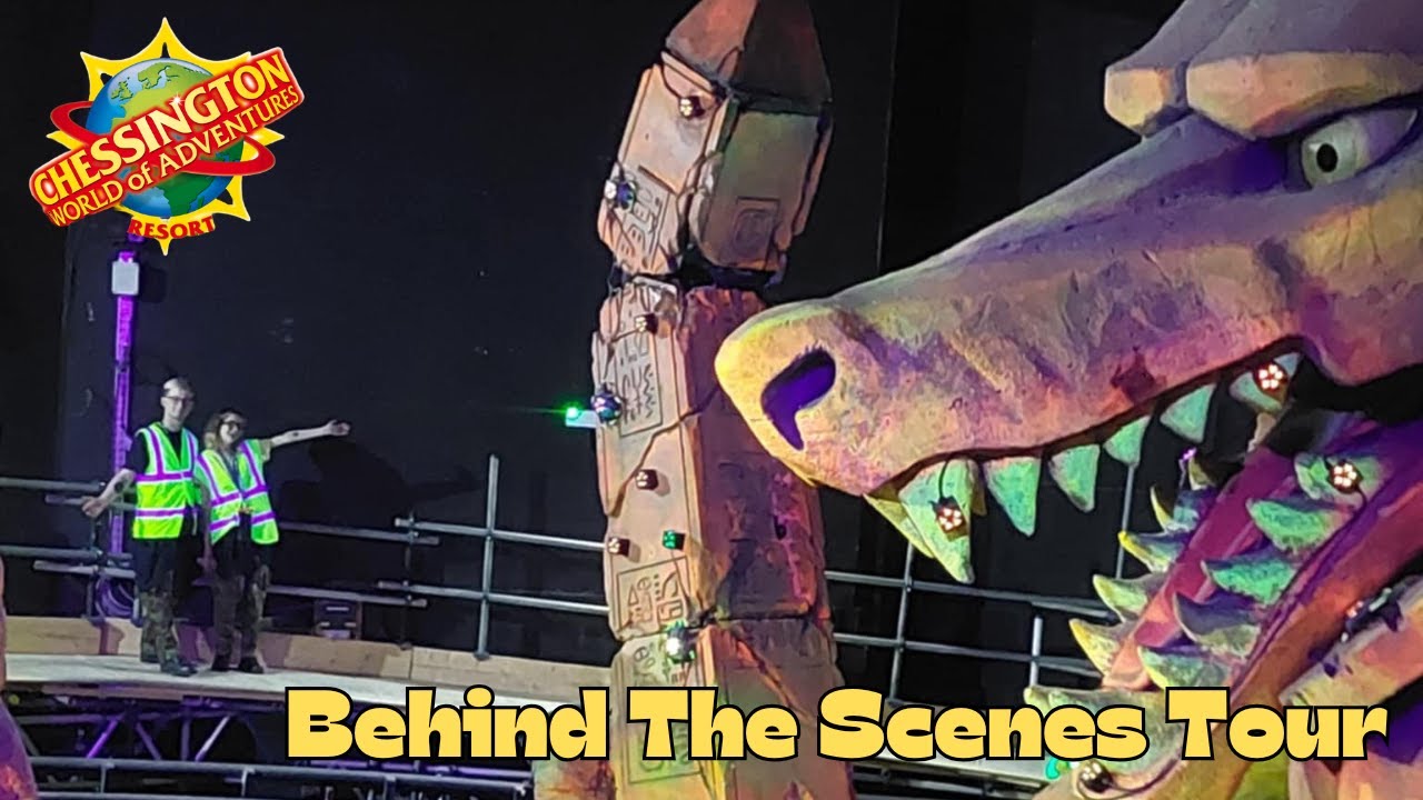 Tomb Blaster Behind The Scenes - Chessington World of Adventures 2025