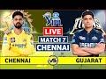 Chennai Super Kings v Gujarat Titans Live Scores | CSK vs GT Live Scores &amp; Commentary | Last 9 Overs