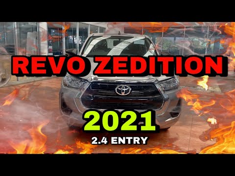 Toyota Revo Double cab 2.4 Entry Zedition โตโยต้ารีโว่ กระบะสี่ประตูตัวเตี้ยหน้าหล่อ ปี2021