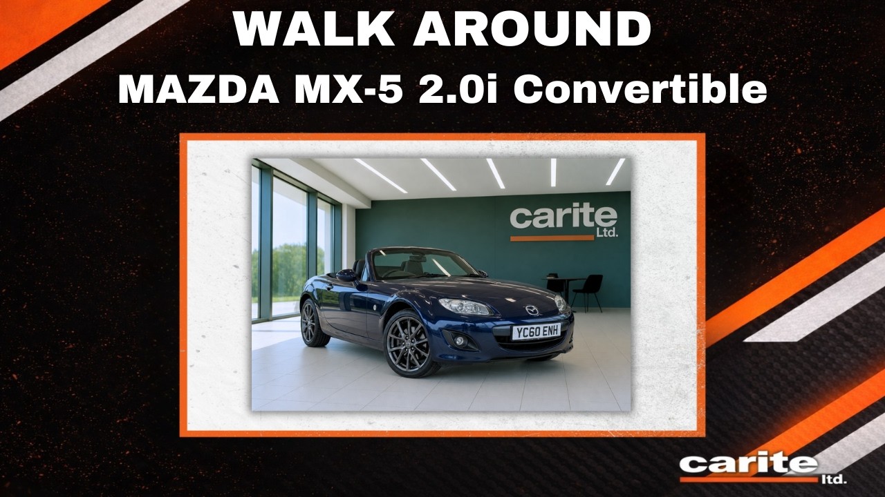 MAZDA MX-5 2.0i Convertible - youtube walk around - YouTube