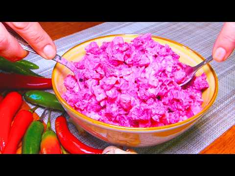 УЛЕТНЫЙ салат из свеклы! НЕВЕРОЯТНЫЙ ЗНАМЕНИТЫЙ очень вкусный салат! Давно забытый рецепт! 3 Рецепта