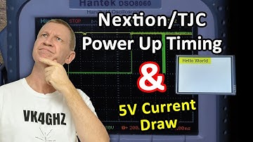 Nextion / TJC HMI Power Up Timing