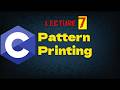 How Pattern Printing Works in C – Step by Step Guide"