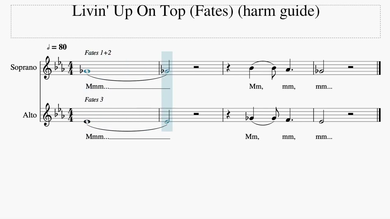 "Livin' It Up" (Fate 3 Vocal Guide) from Hadestown