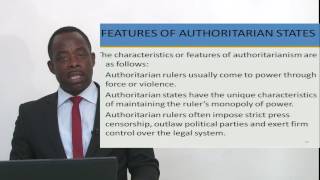 POLI 111: SESSION 6 - AUTHORITARIANSIM AND TOTALITARIANSIM