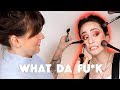 Woah🔥 Makeup Artist schminkt mich 🤩 Makeup Artist does my Makeup 😳Hatice Schmidt