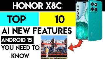 Honor x8c magic OS 9 | 10+ Ai new features You Need to Know