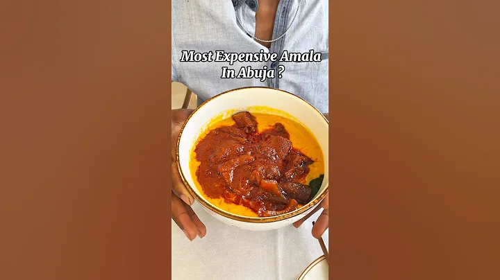 Most expensive Amala in Abuja