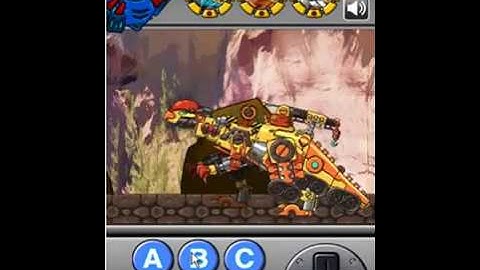 Transform dino robot 15 pachycephalosaurus play about 2minutes