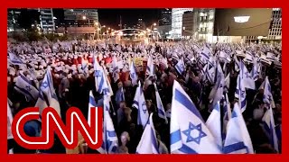 Thousands protest judicial reform plan in Israel for 10th week