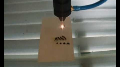 Laser Cutter - Redsail Laser Cutting Machine work video