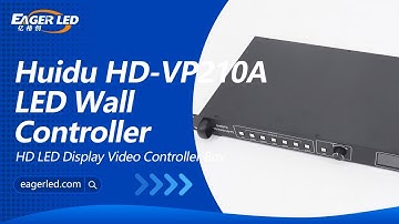 LED Video Wall Controller LED Display Processor丨HUIDU HD-VP210A 3-In-1-Image Controller