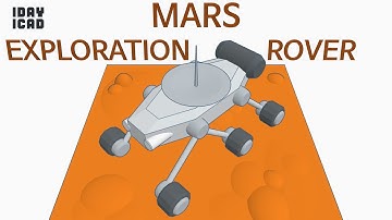 [1DAY_1CAD] MARS EXPLORATION ROVER (Tinkercad : Know-how / Style / Education)