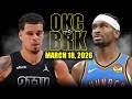 Oklahoma City Thunder vs Brooklyn Nets Full Game Highlights – March 18, 2026 | NBA Season