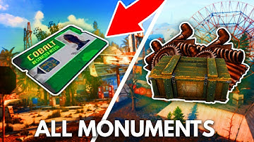 A Quick Rust GREEN CARD Guide Including all Monuments and PUZZLES!