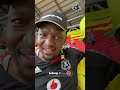 Pirates fans traveled to watch Sundowns win CAF Champions League!