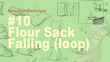 10 Flour Sack Falling (loop)