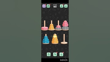 Tower of Hanoi sort level 823