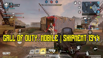 Call of Duty: Mobile | Domination | Shipment 1944 | Gameplay | Android