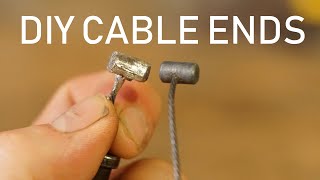 Repairing/Replacing a motorcycle steel cable end(throttle/clutch/brake)