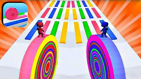 Layer Roll- All Levels Mobile Gameplay - Very Satisfying and Relaxing ASMR - Video Gameplay FQRTY2