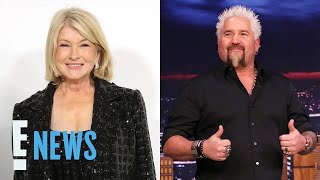 Martha Stewart vs. Guy Fieri: Battle of the Thirst Traps! | E! News