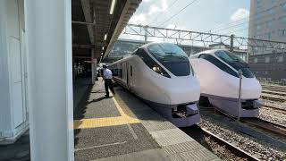 11M 常磐線特急ひたち11号いわき行き 勝田駅入線〜発車 (K1編成)