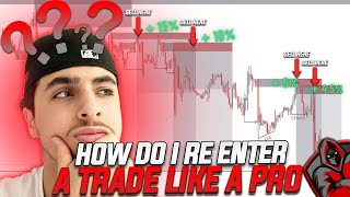 HOW TO RE-ENTER A TRADE LIKE A PRO | MUST WATCH | SUPPLY & DEMAND TRADING | INSTITUTIONAL screenshot 4