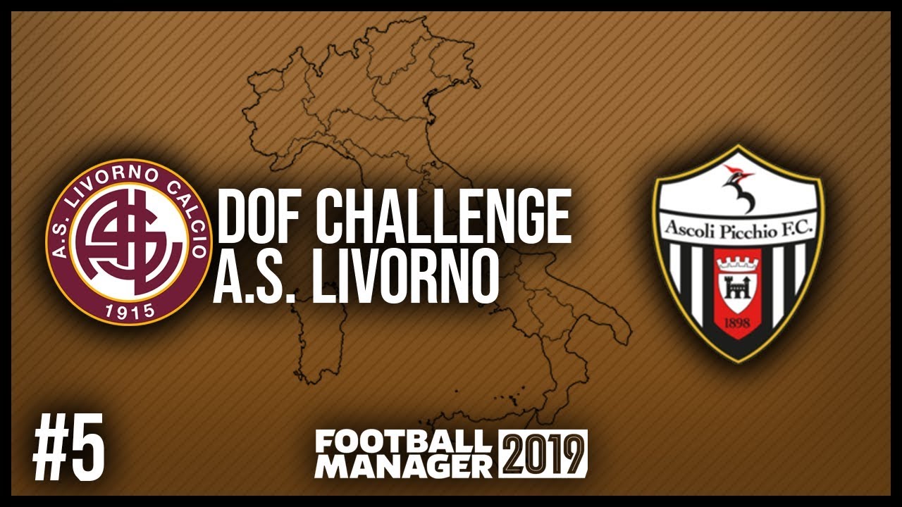 FM19 | DOF CHALLENGE | EP. 5 | TICKING ALONG ALMOST TOO WELL | LIVORNO 🇮🇹