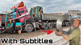 Amazing Restoration Process an Mercede semi truck doubble clutch plate, Afghanistan registered Truck