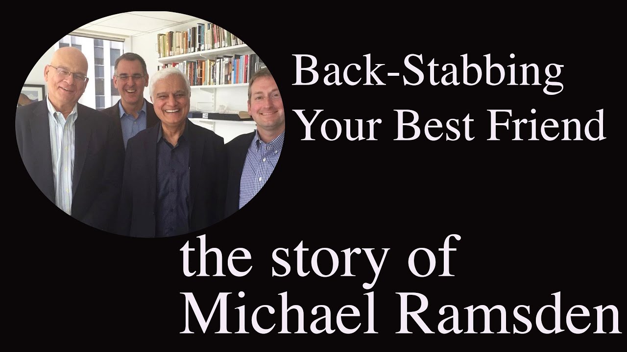 Michael Ramsden throws Ravi Zacharias' family under the bus