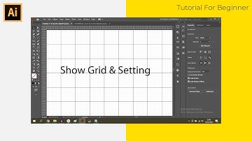 How to Show Grid Automatic - Adobe Illustrator Tutorials