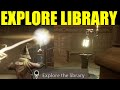 How to explore the library hogwarts legacy guide mind your own business quest guide
