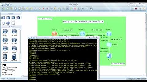 * Huawei HCIA (HCNA) Configuration Labs * - learn Network & Security
