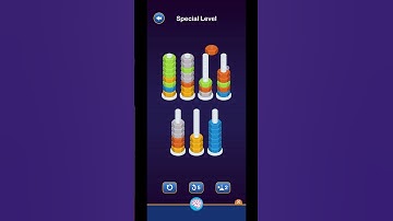 Special level after Lv 100 Nut Sort Puzzle - Color Sort (Guru Game) #nutssort #nutsort #boltnutcolor