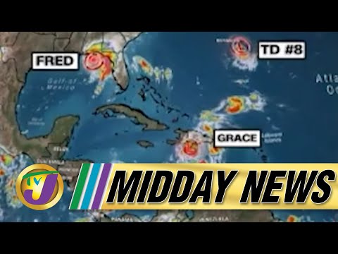 Tropical Storm Grace Watch for Jamaica | Significant Increase in Covid Cases
