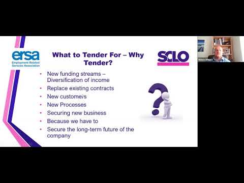 Getting Tender Ready with Steve O'Hare, SCLO Consulting