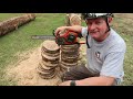 Husqvarna 540i xp battery saw- oak torture test | did I break the saw?