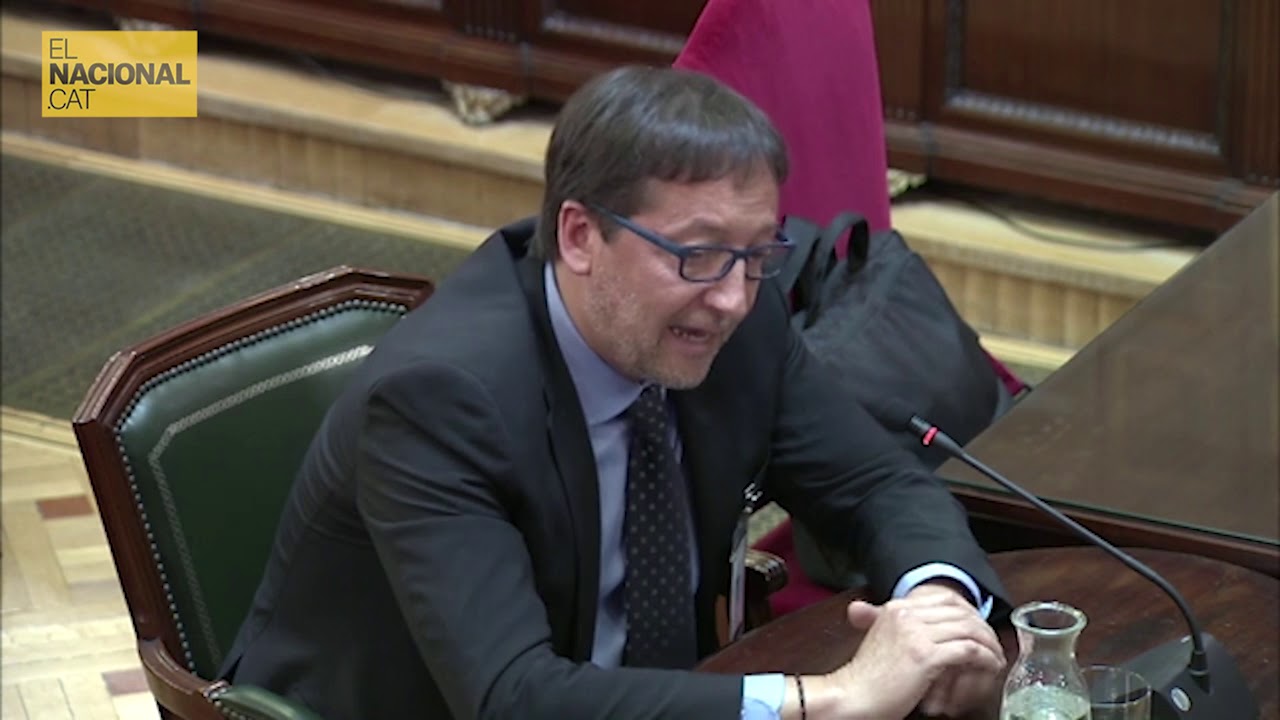 el nacional periodico JUDICI PROCÉS | Esteve diu que hauria advertit al Govern si hagués sabut d'alguna activitat il·legal