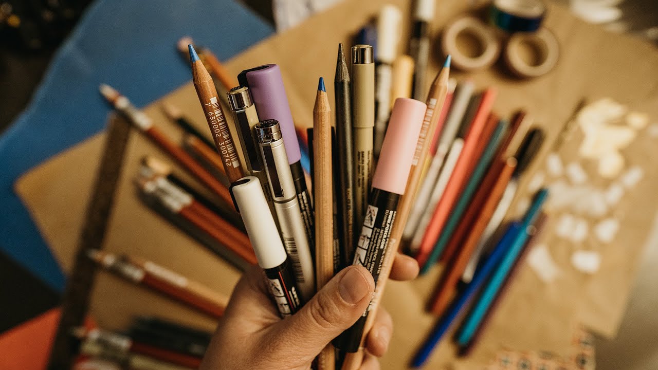 How a perfectionist organizes their art supplies YouTube
