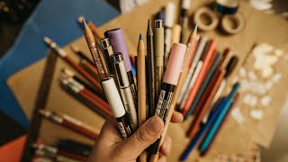 How a perfectionist organizes their art supplies