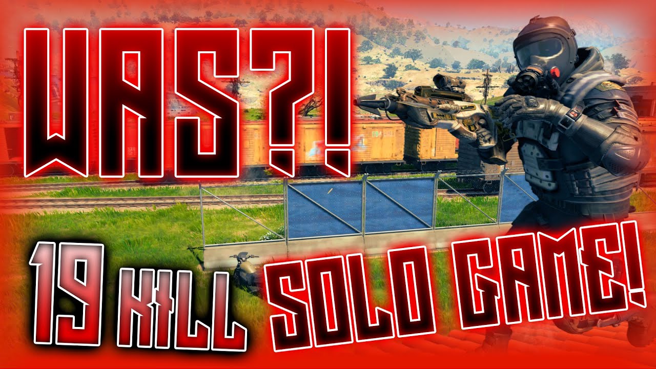 Typisch... COD BLACKOUT 19 KILL SOLO GAME! - YouTube