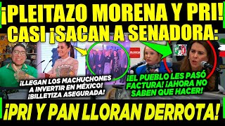 CAMPECHANEANDO LUNES! CLAUDIA ¡DEJA CHILLANDO AL PRI Y PAN! ¡CASI SE AGARRAN 2 SENADORAS!