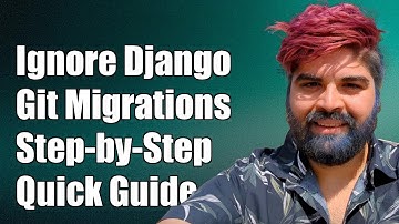 How to Ignore Django Migration Files in Git: A Step-by-Step Guide