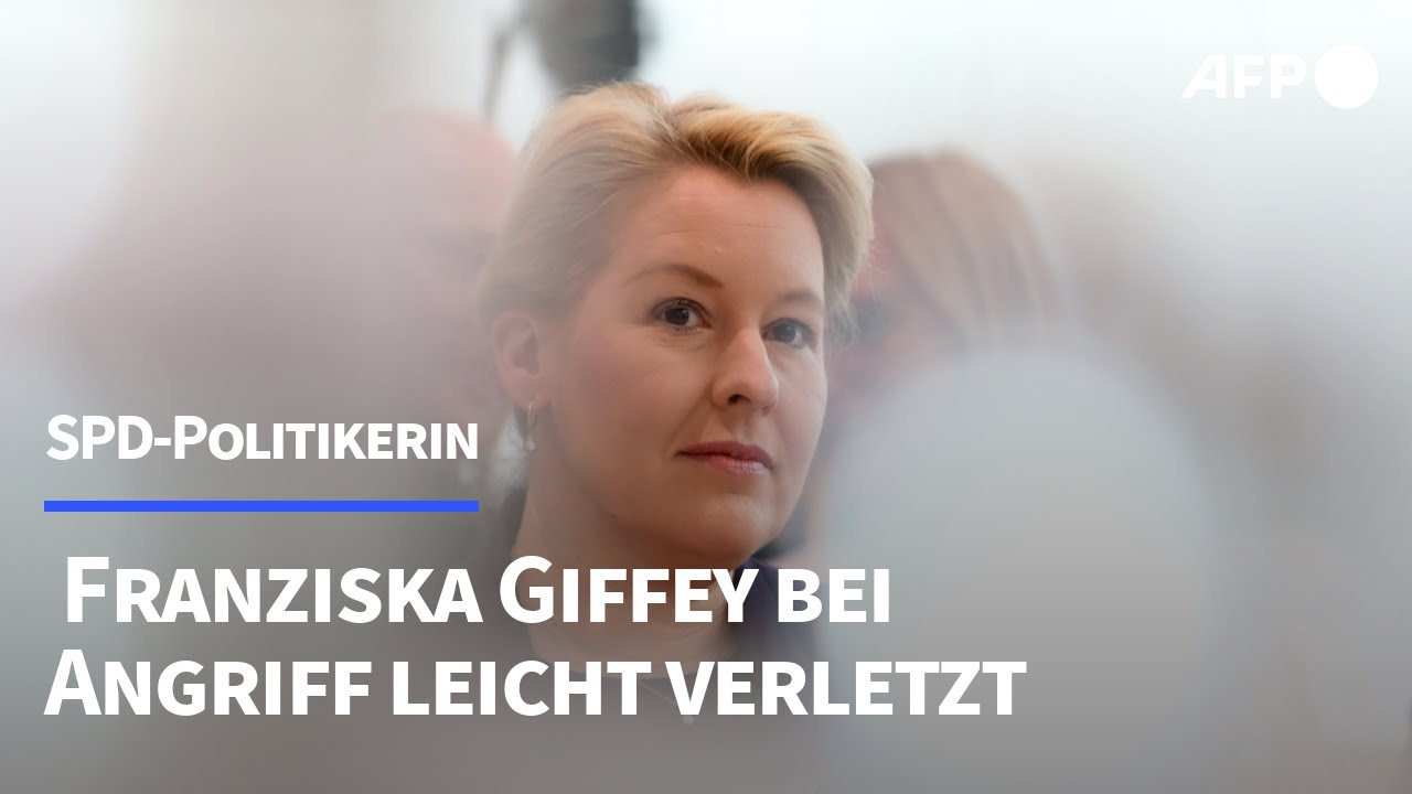 DEUTSCHLAND: Erste Details! Franziska Giffey äußert sich nach Angriff in Bibliothek in Berlin