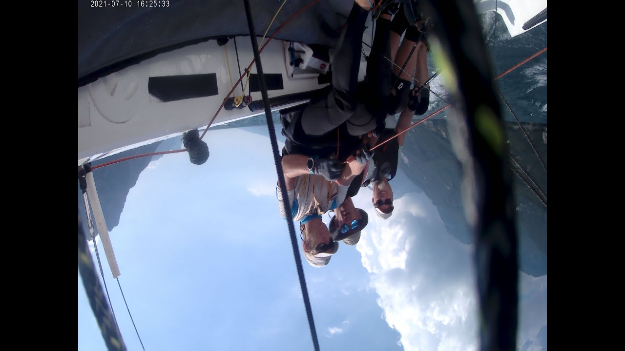 SK2 Canting-Keel-Sailing with GER 17 at Lake Garda 06/2021 - what fun...